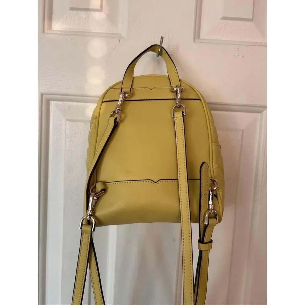 Kate Spade New York Natalia convertible backpack handbag mini Frosty Lime